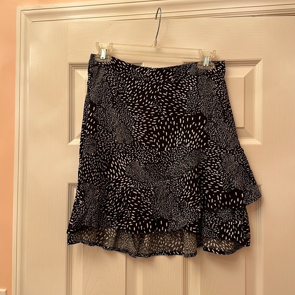 Roxy A Tender Look Ruffle Hem Mini Skirt